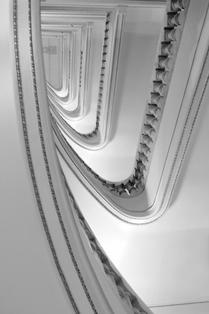 Escalera del CBA, Madrid diciembre 2010