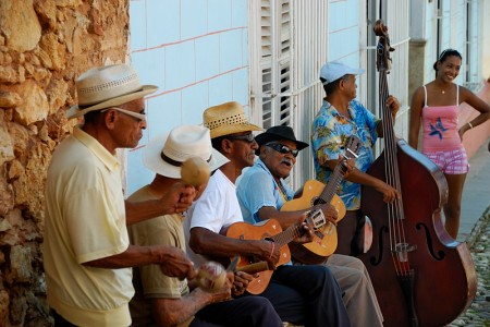 Viaje a Cuba, abril 2010 Músicos cubanos Trinidad abril 2010