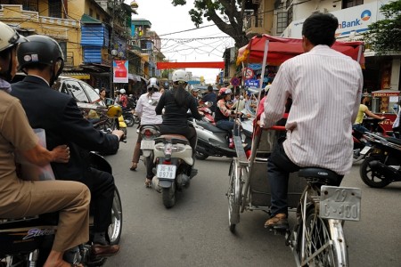 Viaje a Vietnam y Camboya Cyclo!! Hanoi abril 2011