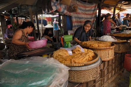 Viaje a Vietnam y Camboya Mercado Hoi An abril 2011