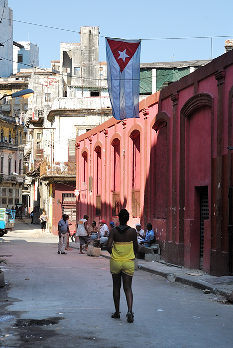 Calle de La Habana, abril 2010