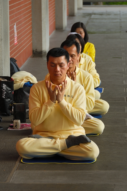 Falun Gong. Taiwan febrero 2014