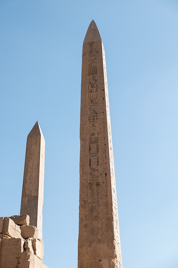 Obeliscos Karnak diciembre 2014