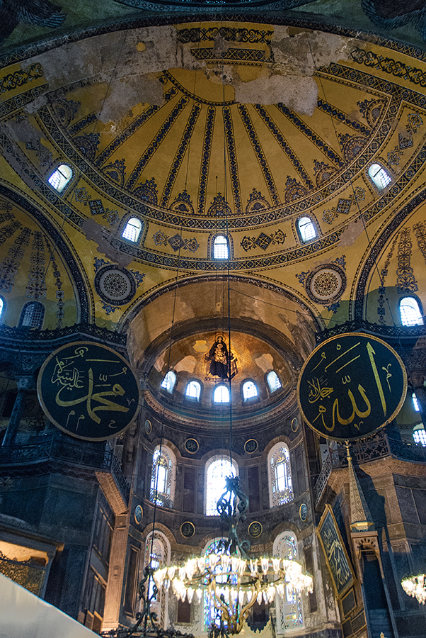 Aya Sofia, Constantinopla (Estambul), frontera de culturas. Marzo 2013