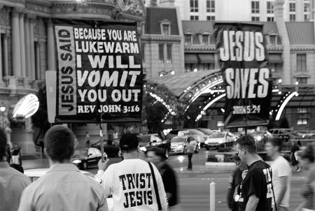 Protesta religiosa, Las Vegas , junio 2012