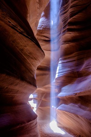 Polvo y luz, Antelope Canyon junio 2016