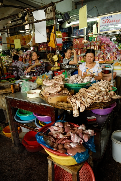 Mercado de Hue, abril 2011