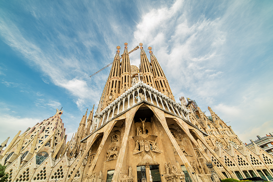 Sagrada Familia, Barcelona febrero 2022