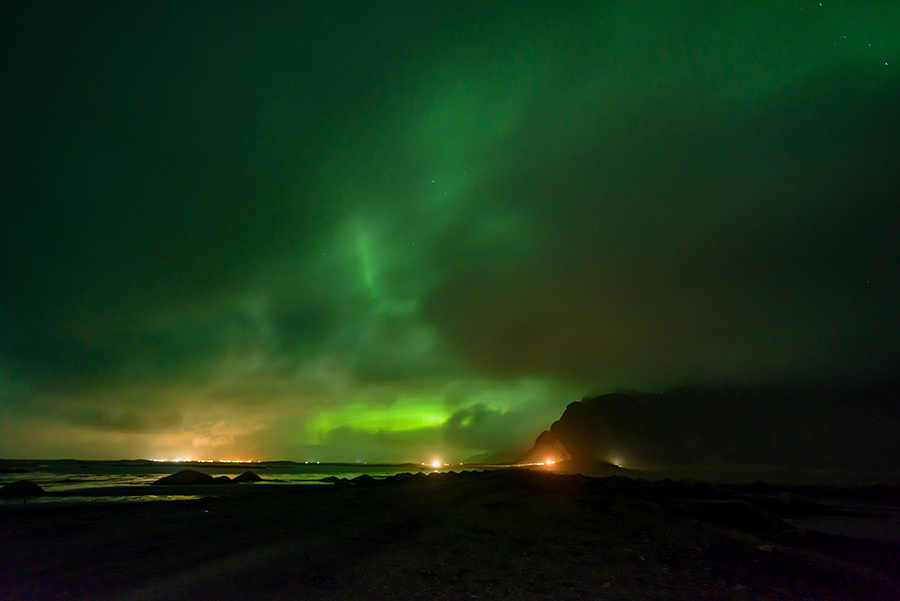 Aurora visión sensor, Islandia marzo 2022