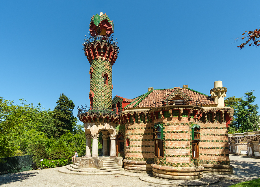 El Capricho de Gaudí, Comillas, julio 2022