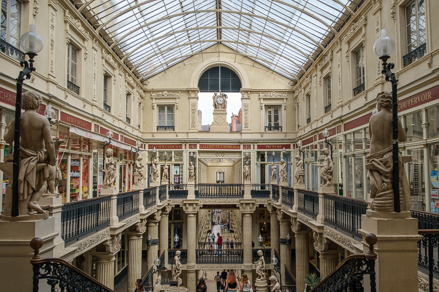 Passage Pommeraye, Nantes, junio 2024