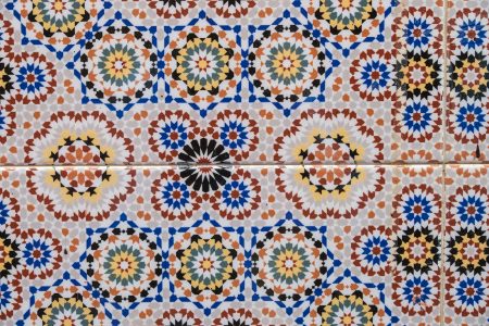 Azulejos, Marrakech, abril 2025