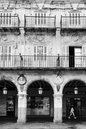 Plaza mayor Salamanca, julio 2025