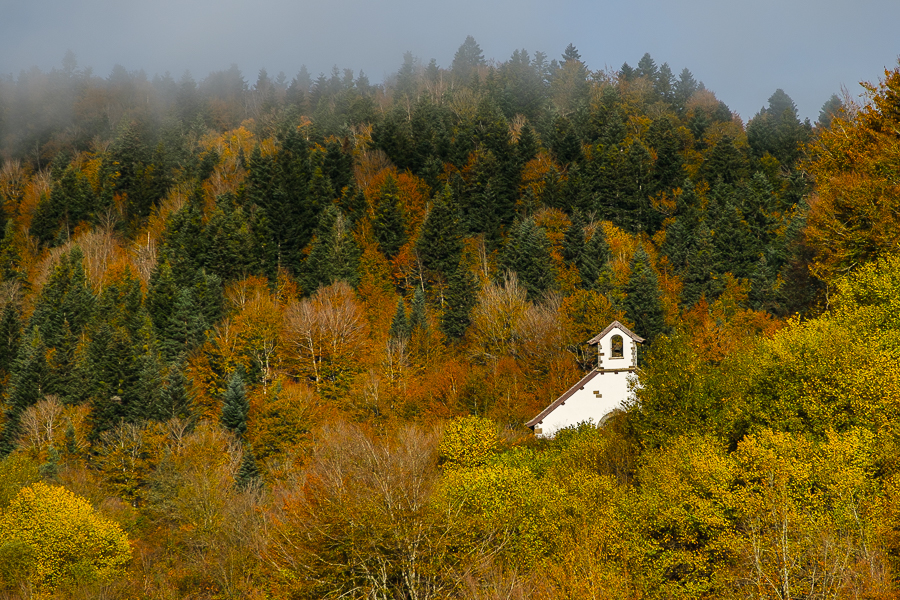 Ermita Virgen de la Nieves, Irati, octubre 2025