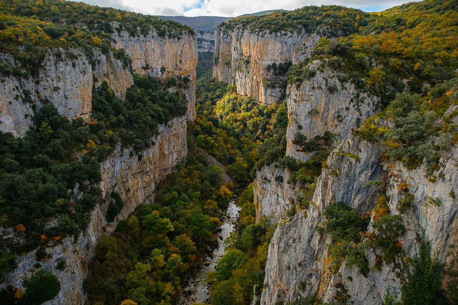 Foz de Arbayún, octubre 2025