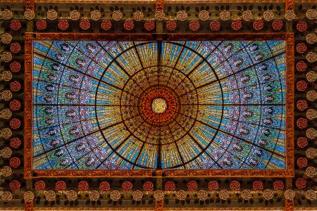 Techo Palau de la Música, Barcelona enero 2026