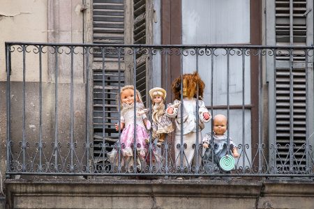 Familia Jordi tomando el fresco. Barcelona, enero 2026
