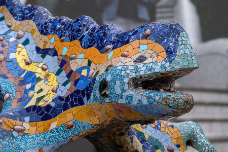 Dragón Parque Güell, Barcelona, enero 2026 