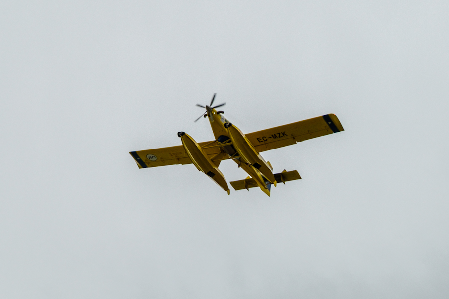 Hidroavión, Devesa de El Saler, agosto de 2026