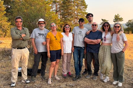 Grupo del Eclipse, foto por [@oso50fotos] (Instagram). Agosto 2026